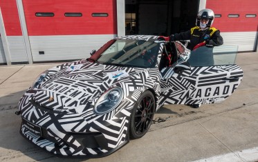 Test in pista con Porsche Gt3