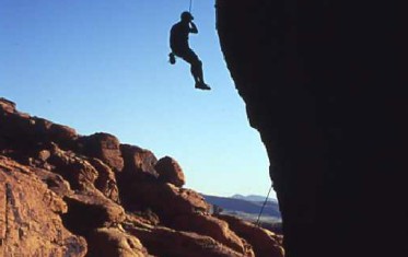 Free climbing in USA