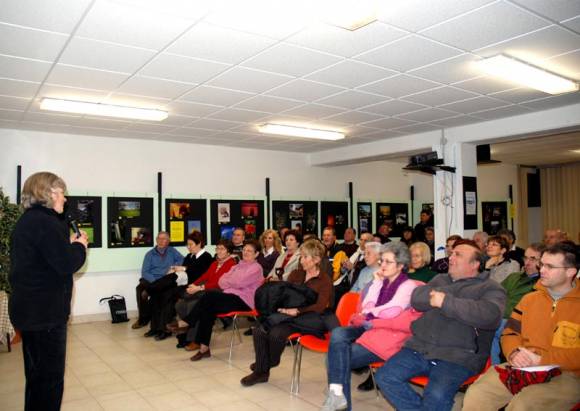 sala affollata presso la SAV di Vicenza