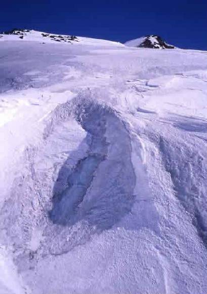verso la cresta nord ovest