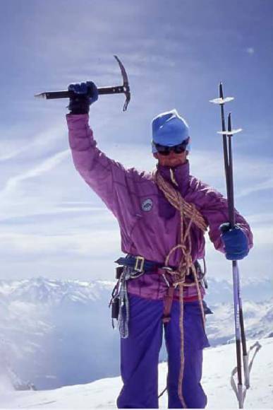 Con Mario Dibona sul Monte Bianco