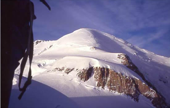 Verso la cima del Monte Bianco