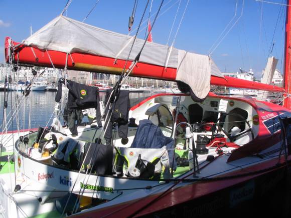 Sul pontile a Brest
