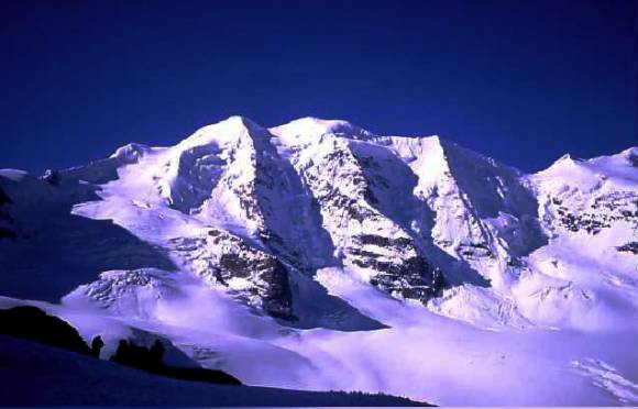 Piz Palù nel Gruppo del Bernina